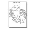 Frog Coloring Pages04