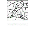 Coloring Skier