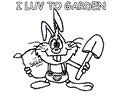 Gardening Coloring Page 19