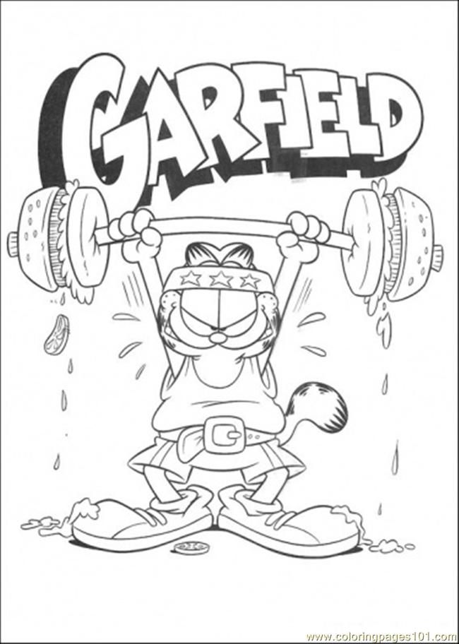 exercise print out coloring pages - photo #29