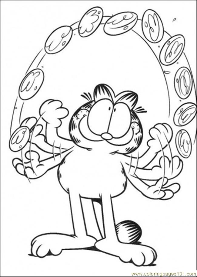 pancake coloring pages - photo #28