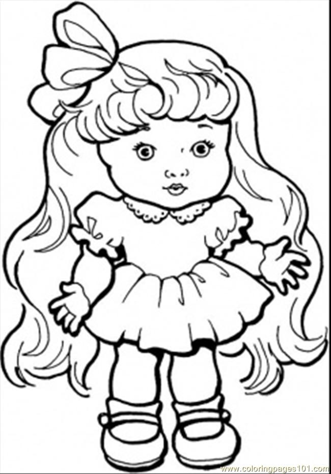 baby doll coloring pages printable - photo #21