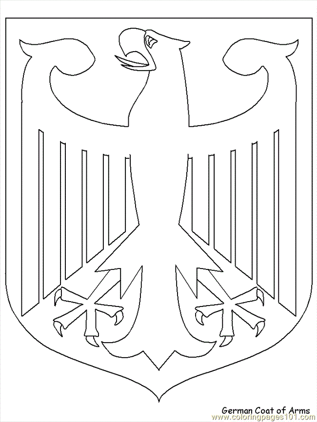 zambia coat of arms coloring pages - photo #24