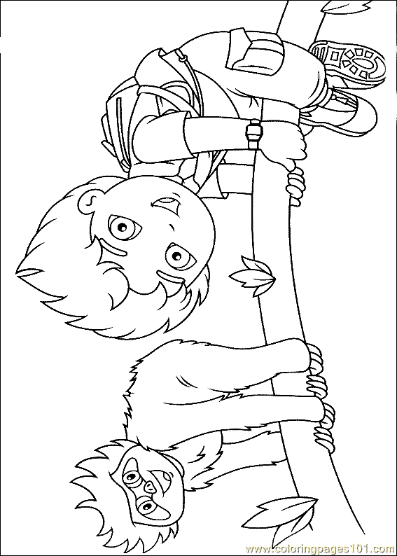Coloring Pages Go Diego Go Coloring Page 09 (Cartoons > Go Diego Go