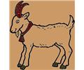 Goat Coloring Page 10 0