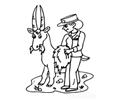 Goat Coloring Page 12