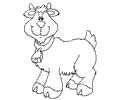 Goat Coloring Page 13