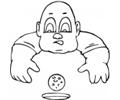 Ted Golf Player Coloring Page