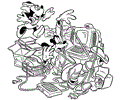 Goofy Coloring Page 03