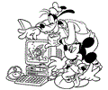 Goofy Coloring Page 05