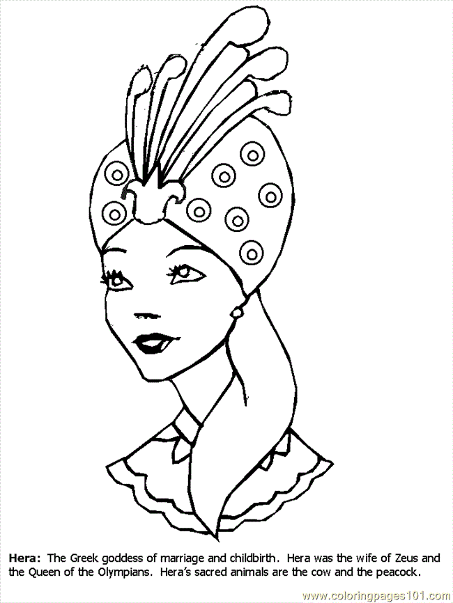Coloring Pages Greek Mythology (Mythical Creatures > Greek Mythology