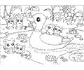 Hamtaro Coloring Page 12