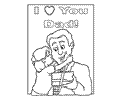 65 Fathers Day Coloring Pages 3