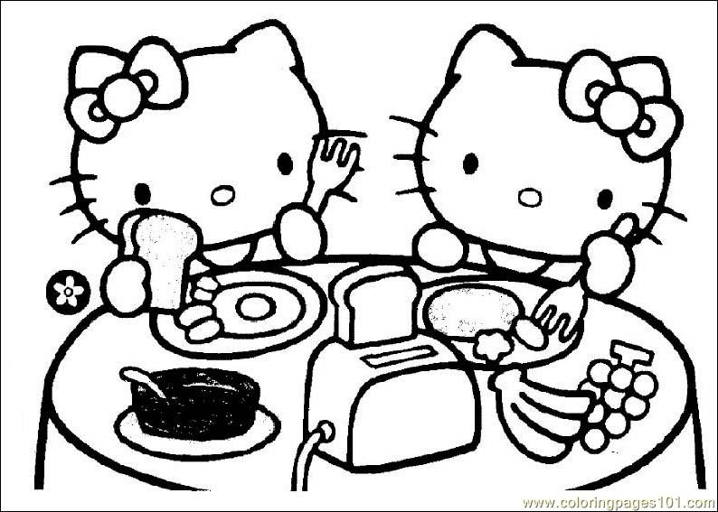 x kitty dream coloring pages - photo #6