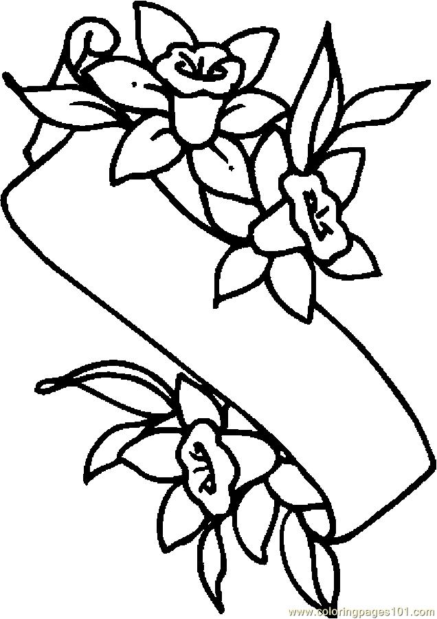 Banner Coloring Page