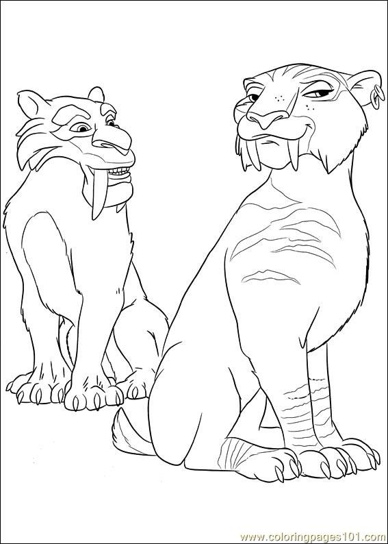 ice age continental drift shira coloring pages - photo #6