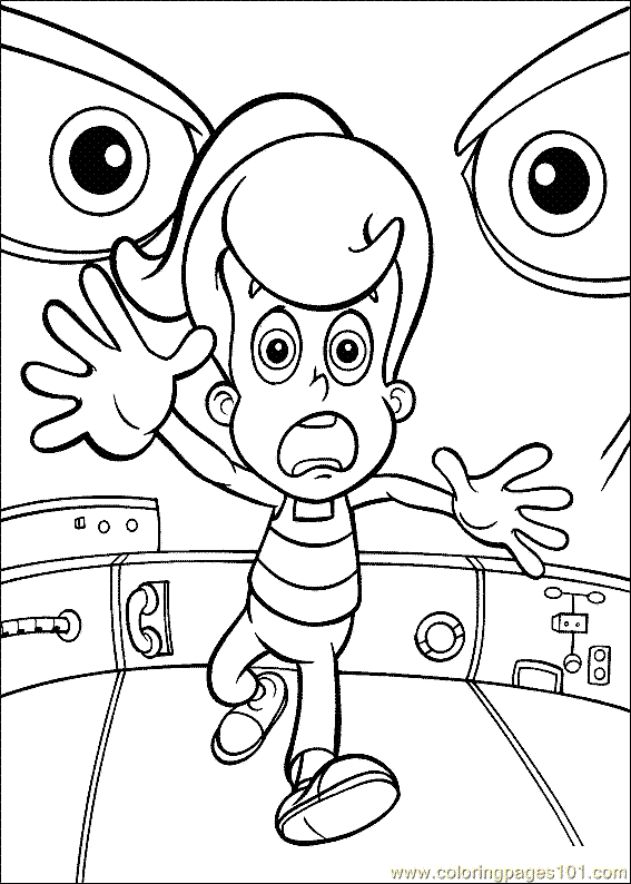 Coloring Pages Jimmy Neutron Coloring Page 19 (Cartoons > Jimmy Neutron