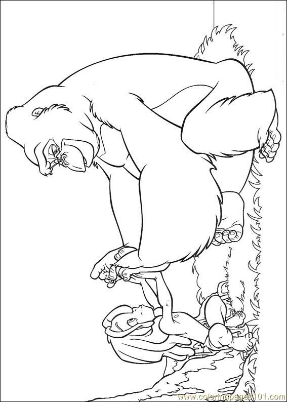 free printable coloring image Junglebook47