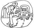 O To The School Coloring Page