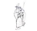 Gandalf On His Way