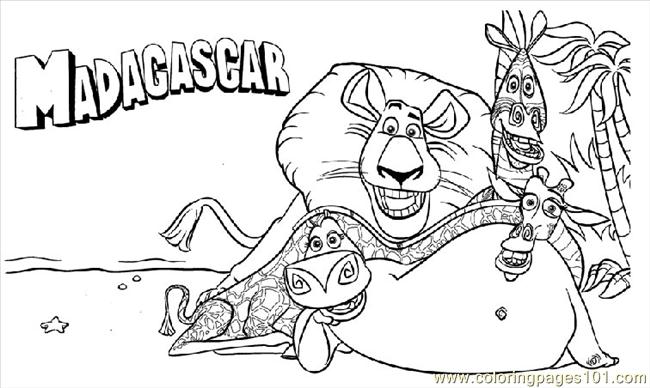 madagascar the country coloring pages - photo #14