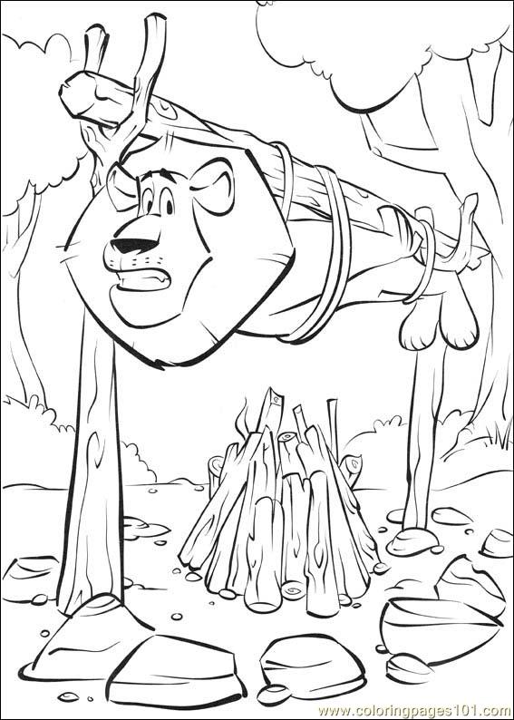 madagascar 2 free coloring pages - photo #49