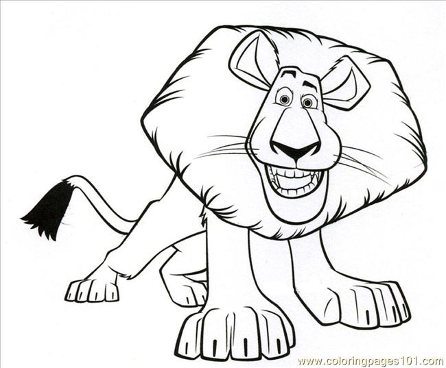 madagascar 3 coloring pages to print - photo #7
