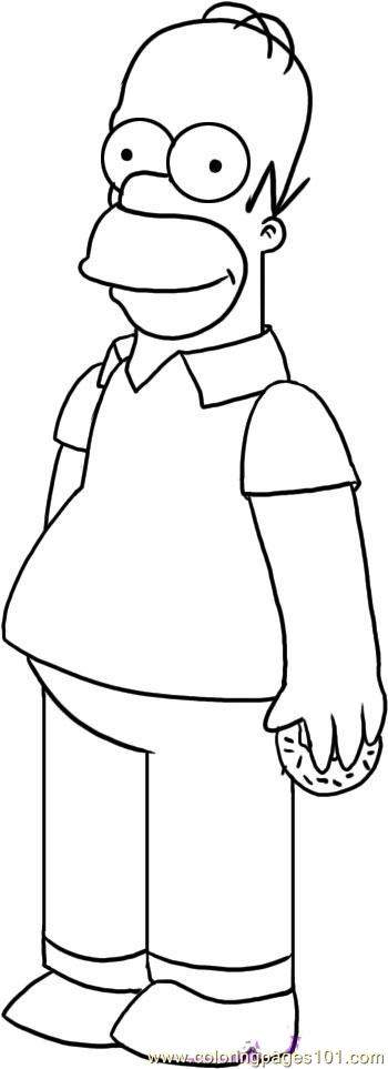 coloring pages the simpsons step 4 cartoons  maggie