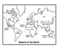 Map Of Deserts