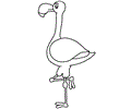 Mexican Coloring  Flamingo3