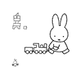 Miffy Coloring Page 06