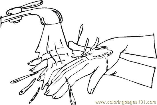 printable coloring pages personal hygiene - photo #21