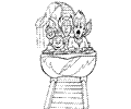 Amusement Park Coloring Page 11