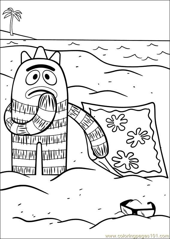 yogabbagabba coloring pages - photo #33
