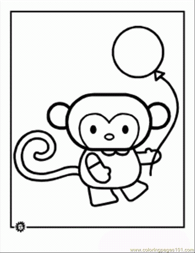printable coloring pages cartoon animals - photo #23