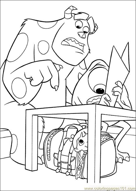 Coloring Pages Monsters Inc40 (Cartoons > Monsters Inc.) - free