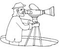 Director With Video Camera