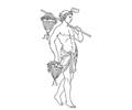 Roman With Fruits