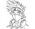 Naruto Coloring Pages Med