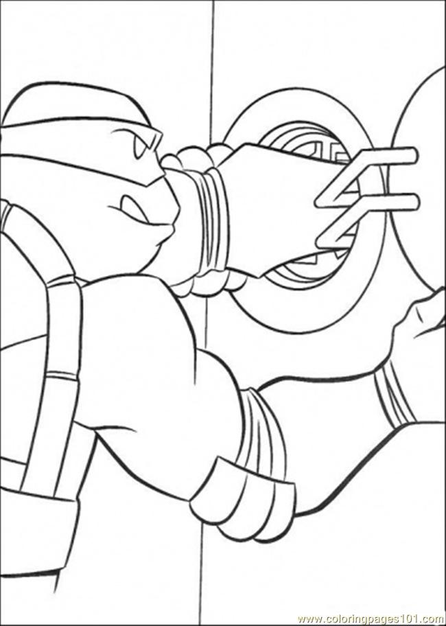 Coloring Pages Donatello Breaks The Circuit (Cartoons > Ninja Turtles