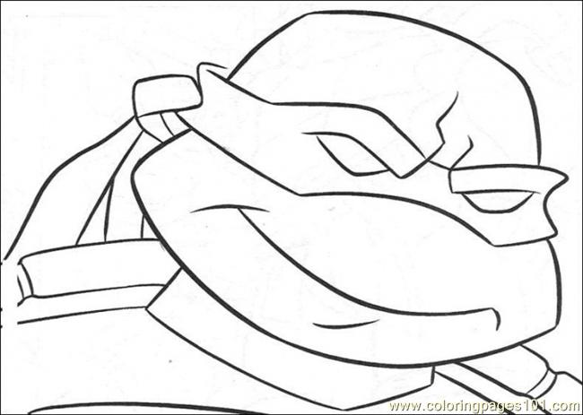Coloring Pages Tmnt Face (Cartoons > Ninja Turtles) - free ...