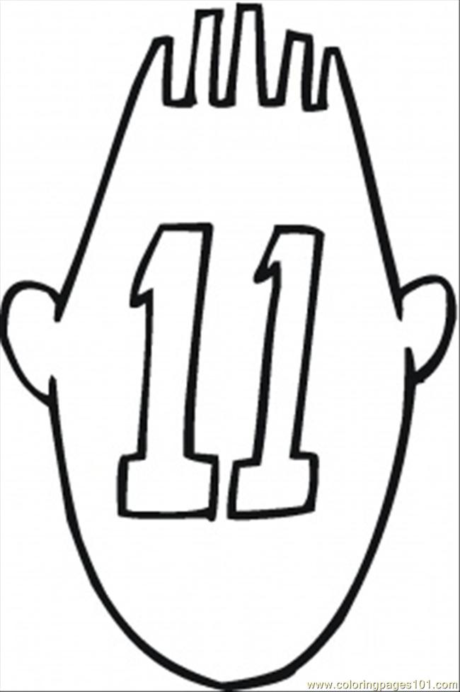 Coloring Pages Number 11 (Education > Numbers) - free ...