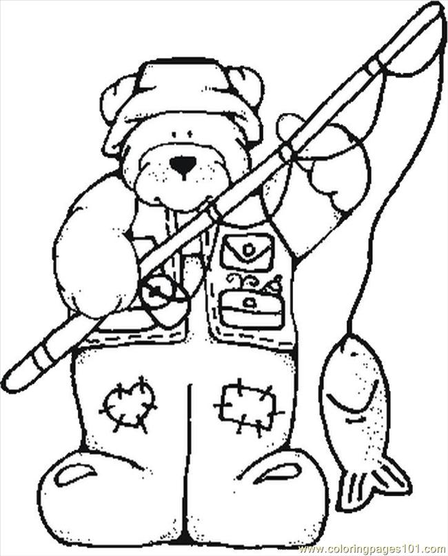 cartoon bears coloring pages - photo #26