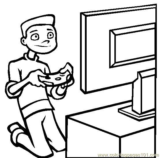 xbox coloring pages - photo #18