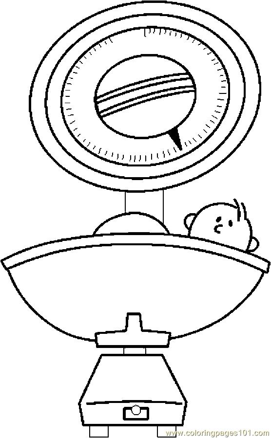 Coloring Pages Baby Scale (Peoples > Others) - free printable coloring