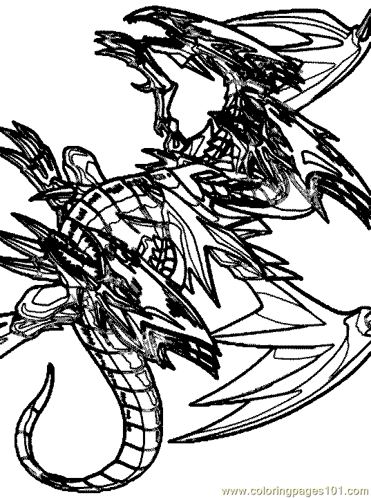 Dragon Eye Coloring Pages