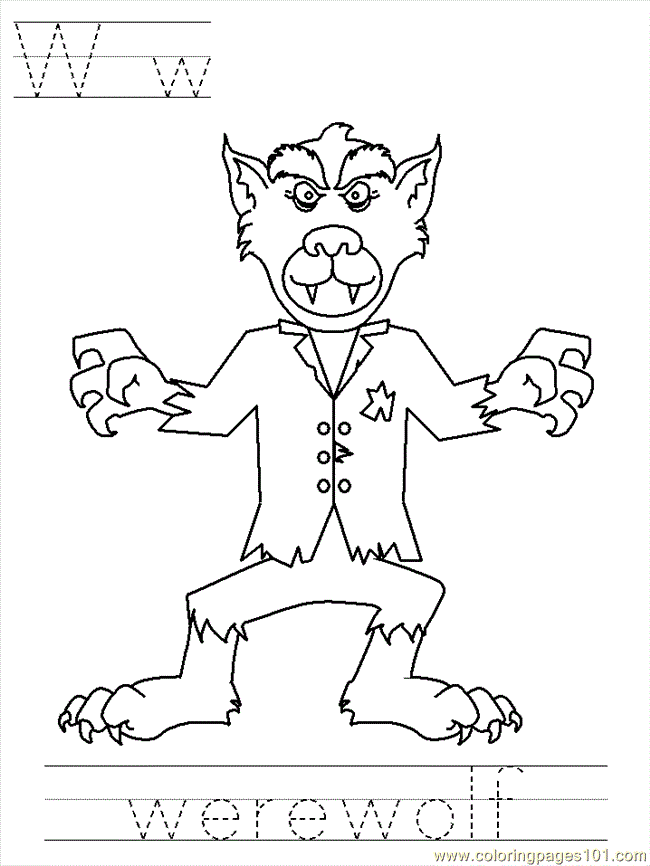 wanted coloring pages - photo #16