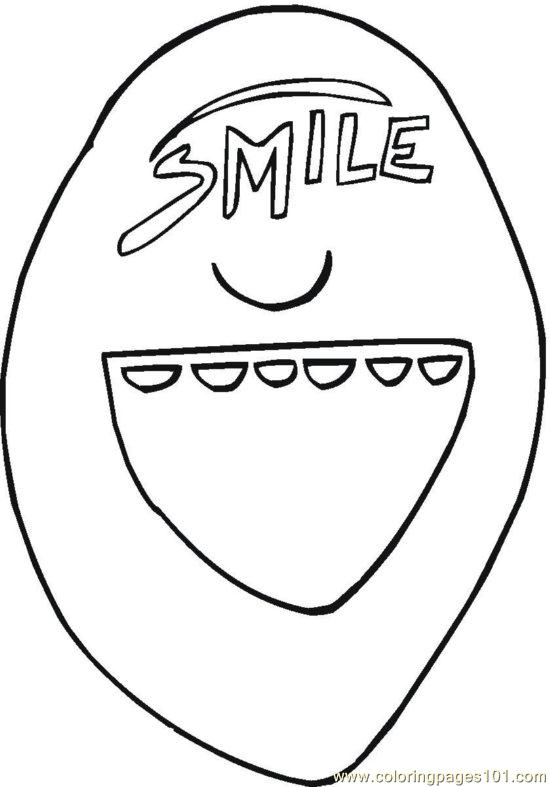 Coloring Pages Smile (4) (Peoples > Others) - free printable coloring ...