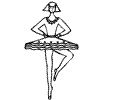 Ballet Coloring Page 02