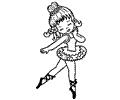 Ballet Coloring Page 14